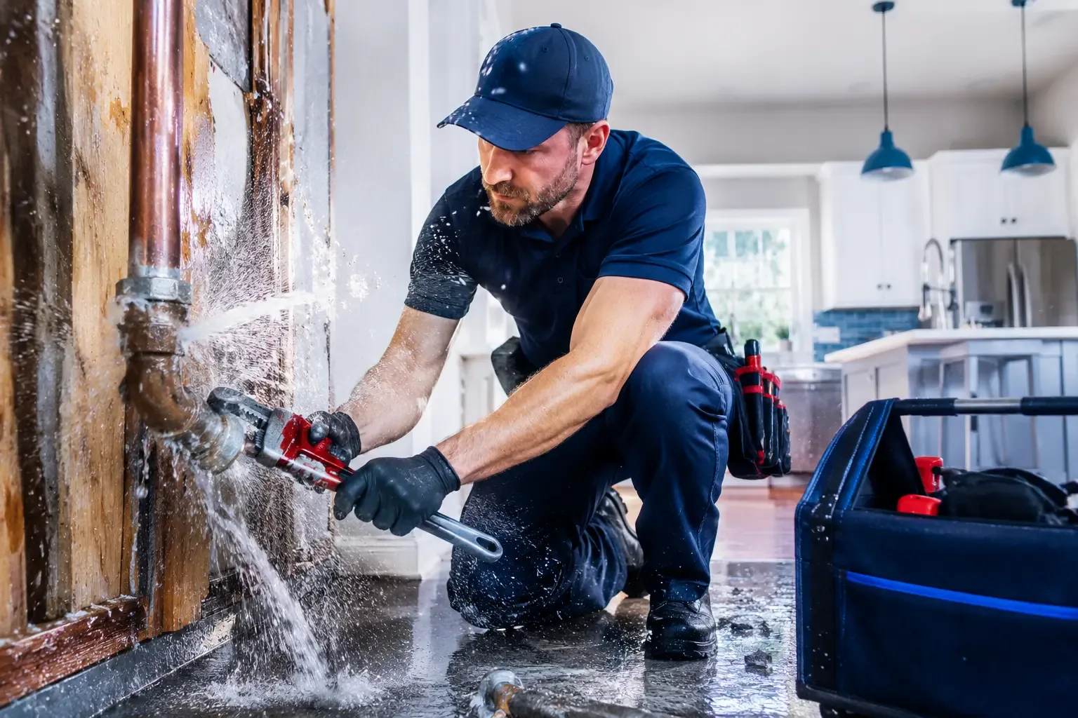 Local emergency pipe repair professionals in Gracemont, OK